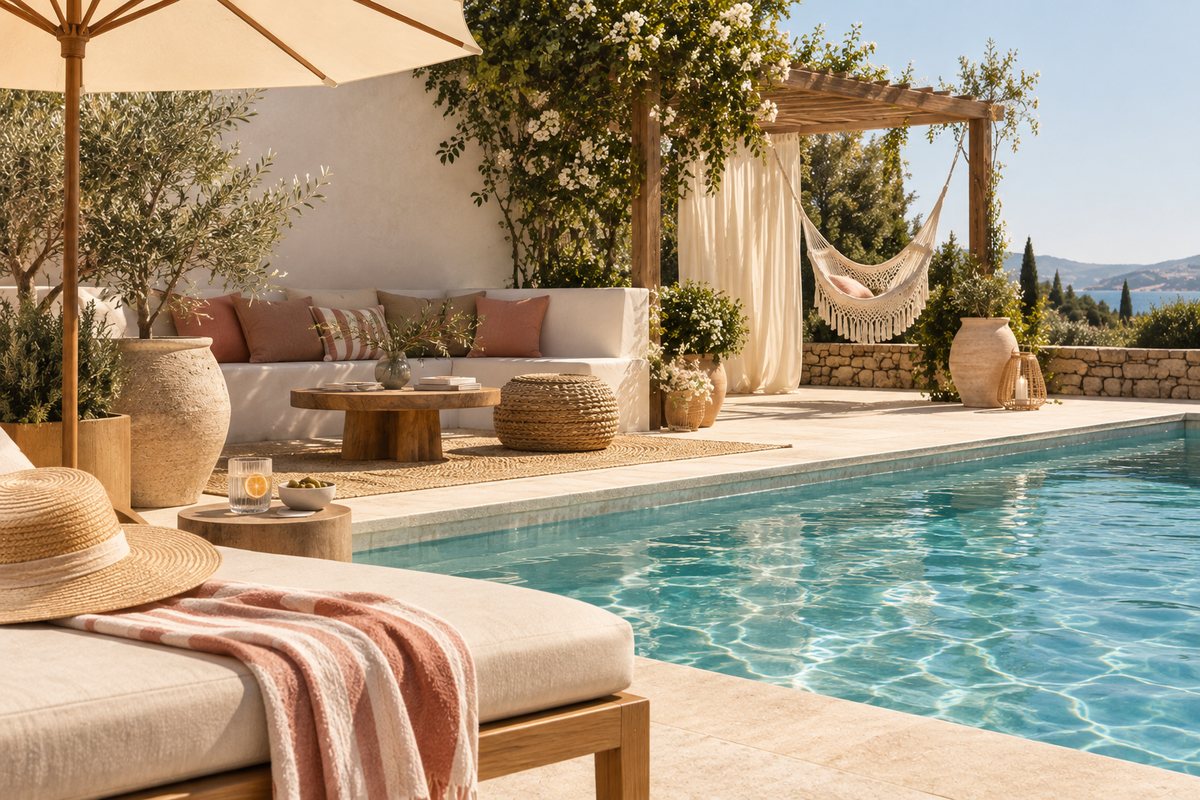 Créer un coin détente autour de sa piscine : nos idées